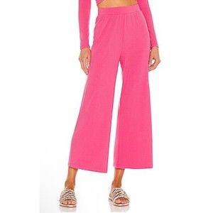 L*Space Charlie Pant in Bubblegum Barbiecore Hot Pink‎ NWT Size Small